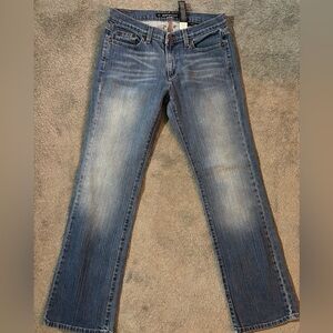 DKNY Women's Straight Leg Blue Jeans Size 8